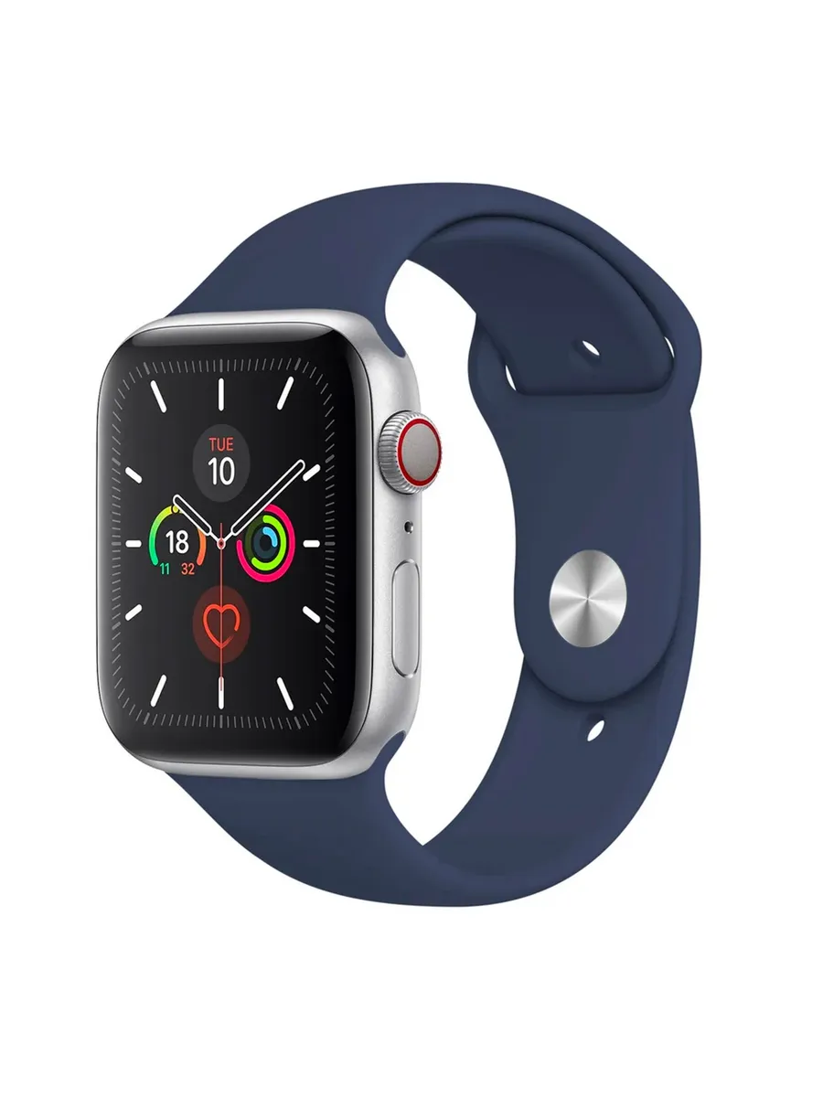 Ремешок для Apple Watch 40 42 41 38 мм силиконовый