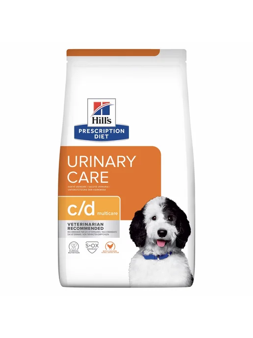 Сухой корм HILL'S Urinary При для собак, курица, 12 кг, фото 2