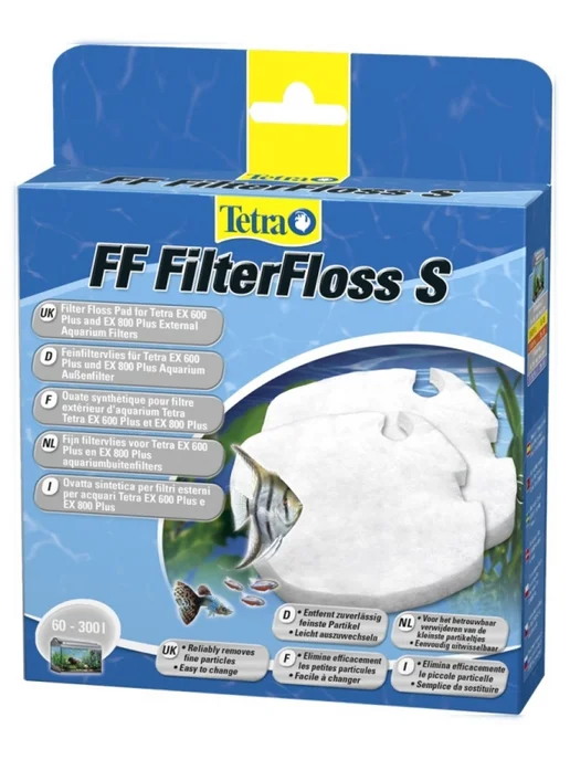 TETRA Губка синтепон FF FilterFloss S 2 шт, 2 шт, фото 3