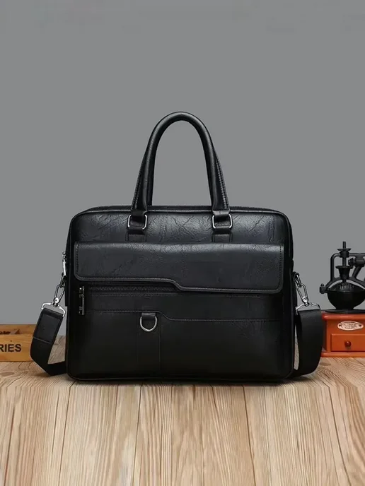 ALMION Портфель для ноутбука, черный, фото 5