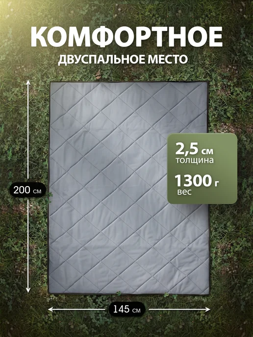 SPORTprime Туристический коврик, серый, фото 3