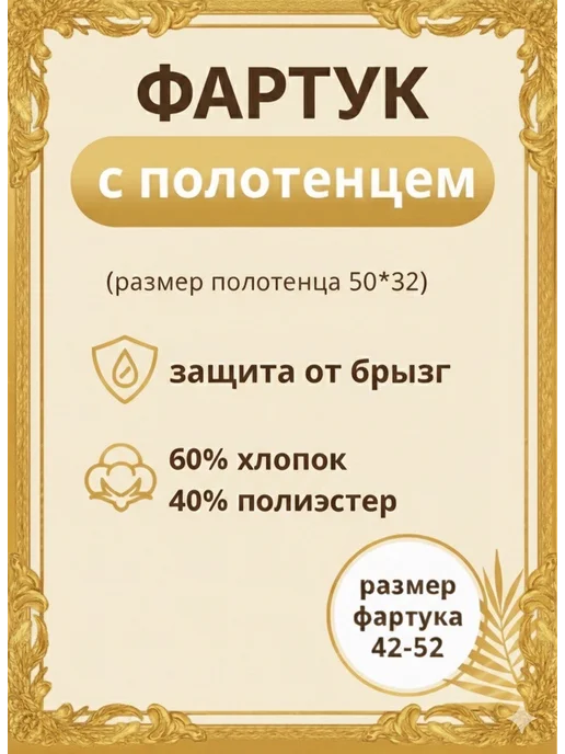 PATIMMOLL Фартук кухонный с салфеткой, белый, фото 2