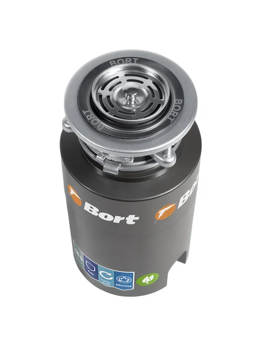 BORT Измельчитель пищевых отходов для раковины TITAN 4000, 1,2 л, фото 2