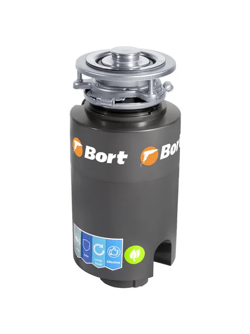 BORT Измельчитель пищевых отходов для раковины TITAN 4000, 1,2 л, фото 4