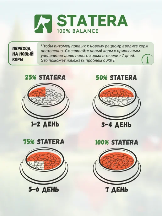 Сухой корм STATERA 100% balance Ассорти для собак, взрослые, мясо, 15 кг, фото 7