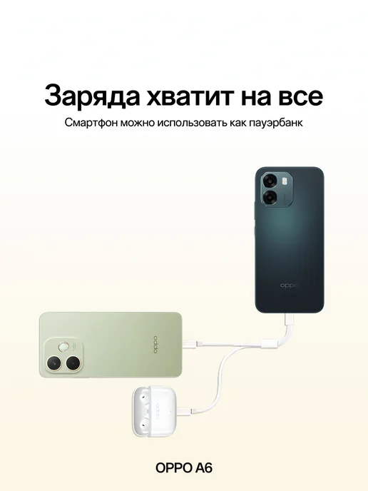 Смартфон OPPO A6 8/256 ГБ, зеленый, фото 4