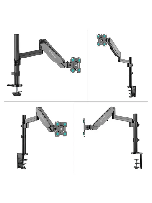 ONKRON Кронштейн для монитора G70, 13"-34", черный, черный, фото 3