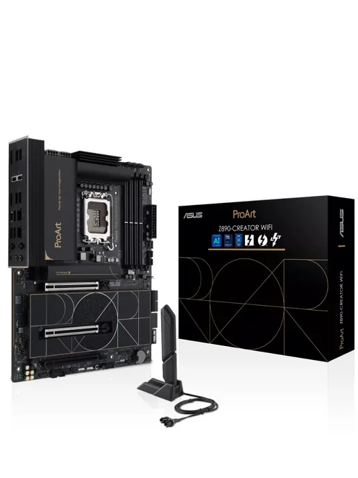 Asus Материнская плата ProArt Z890-CREATOR Wi-Fi, LGA1851, черный