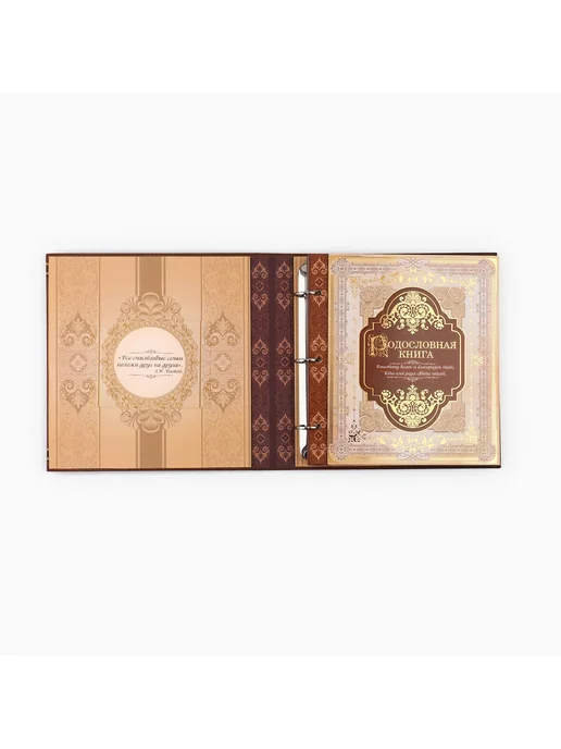 Сималенд Родословная книга «Семейная летопись», 16.5×24 см, 22.5x23.7 см, фото 3