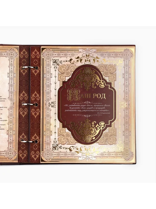 Сималенд Родословная книга «Семейная летопись», 16.5×24 см, 22.5x23.7 см, фото 6