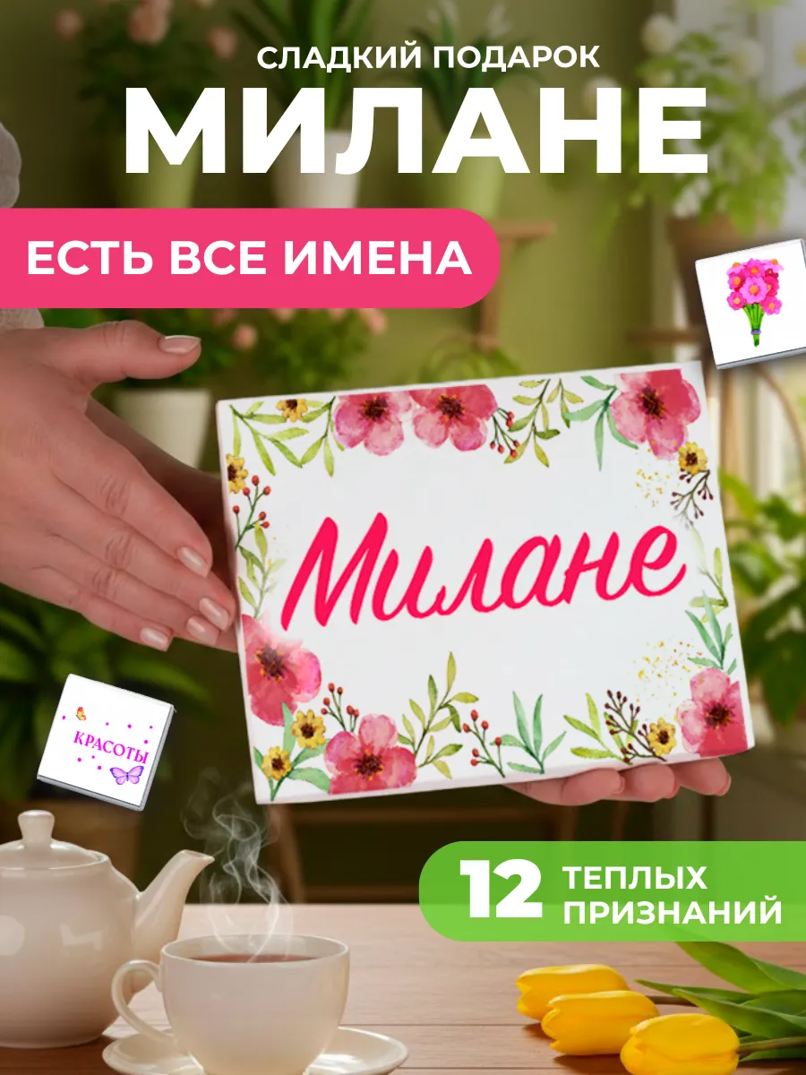 Подарок подруге Милане