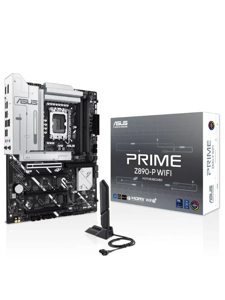 Материнская плата PRIME Z890-P Wi-Fi, LGA1851 Asus 848941702 купить за 23 166 ₽ в интернет‑магазине Wildberries