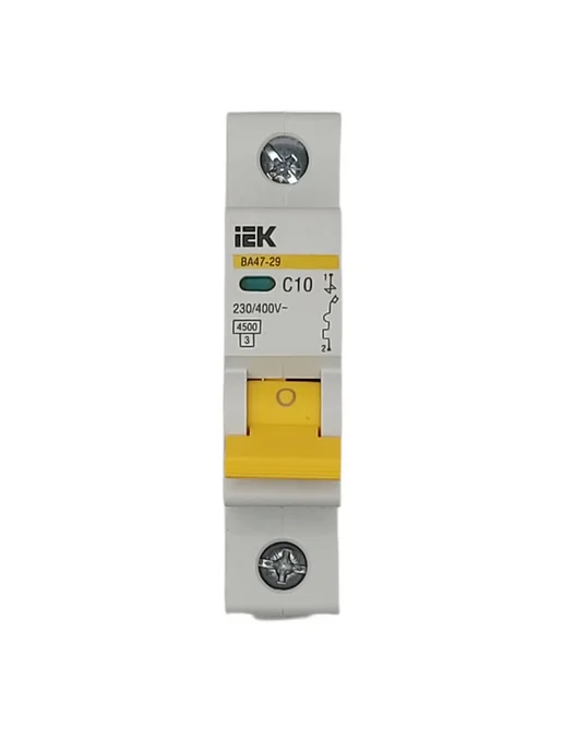 Iek Автоматический выключатель 10А 1P C 4,5кА - 10шт, 10 шт, фото 2
