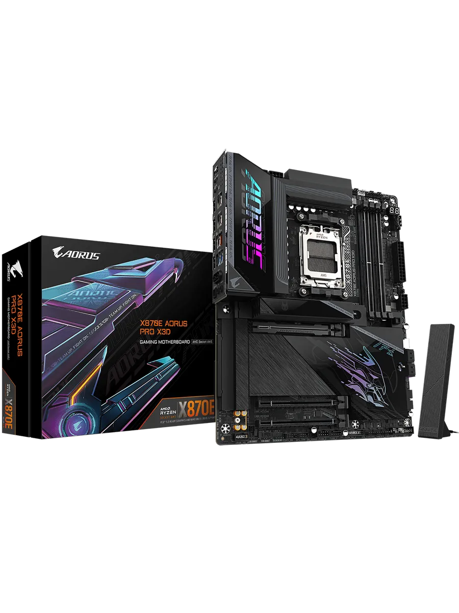 Материнская плата X870E PRO X3D AM5 AMD X870E ATX RTL