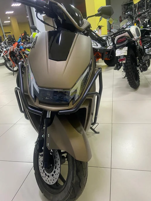 Motoland Скутер 125 кубов Racer RC125 зеленый, коричневый, фото 8