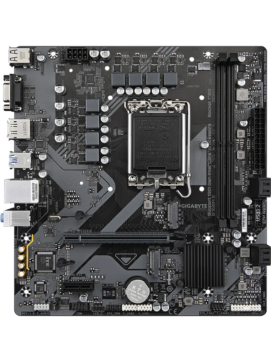 Gigabyte Материнская плата B760M E