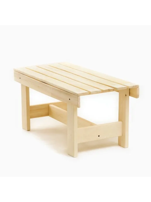MAXRESALE_1 Деревянная скамейка для сада 100x32 см из липы, 100x32 см, фото 3