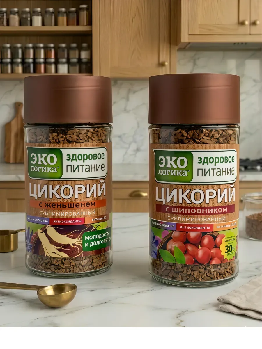 Цикорий Натуральный Экологика Женьшень и Шиповник