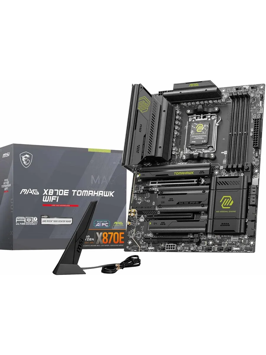 Материнская плата MAG X870E TOMAHAWK Wi-Fi, DDR5, AM5 MSI 850430111 купить в интернет‑магазине Wildberries