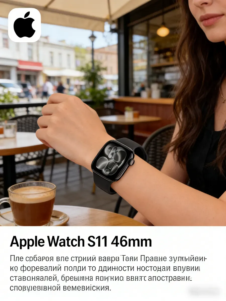 Apple Watch S11 46mm Лучшие смарт-часы