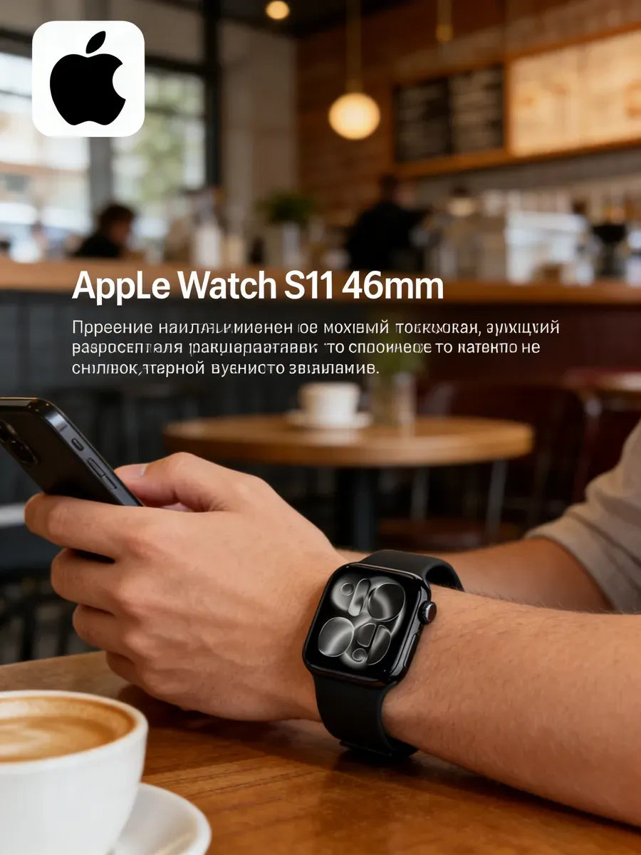 Apple Watch S11 46mm Часы как подарок
