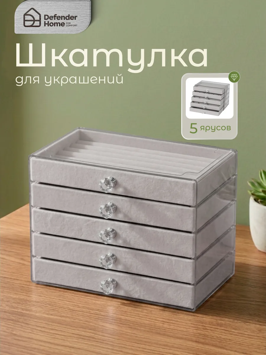Органайзер для хранения украшений и бижутерии
