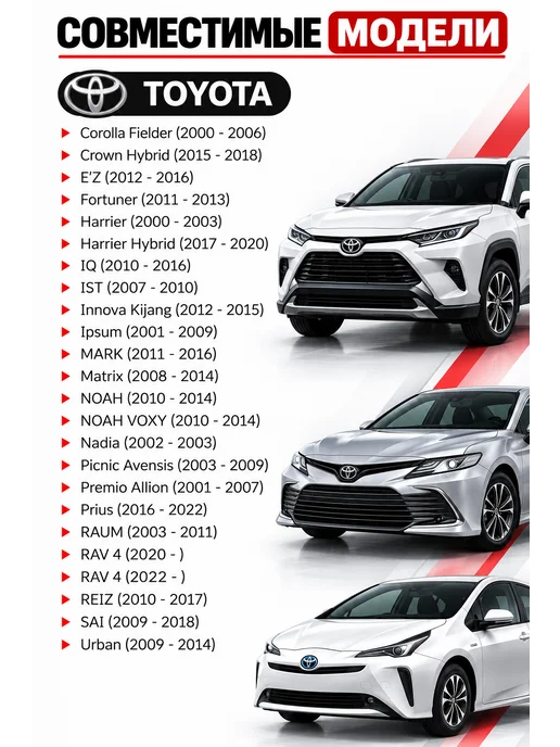 Отражатель бампера заднего левый Toyota, вариант, фото 7
