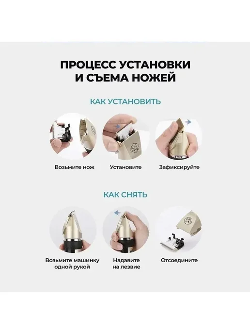 Xiaomi Профессиональная бесшумная машинка для стрижки собак или, вариант, фото 2
