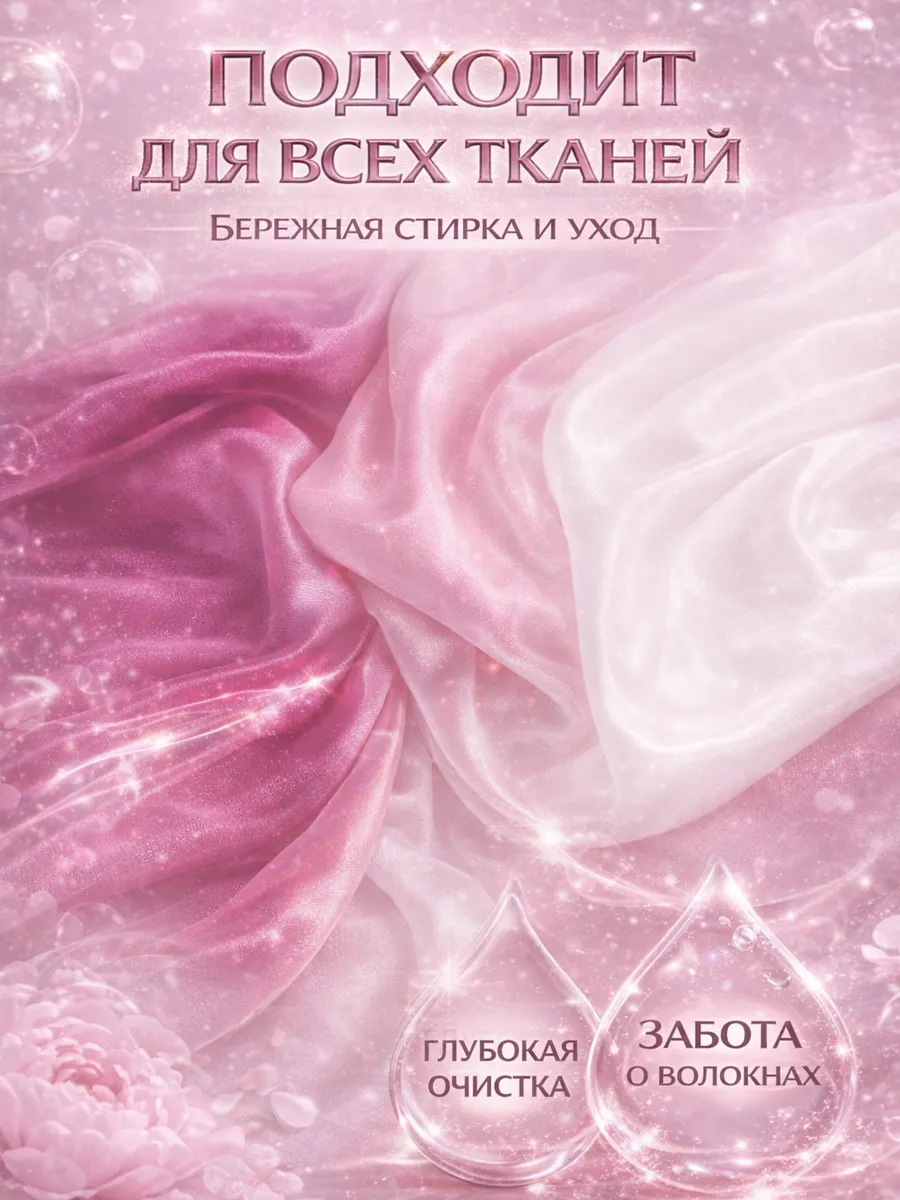 Гель для стирки GLANZ5л пион фото 5