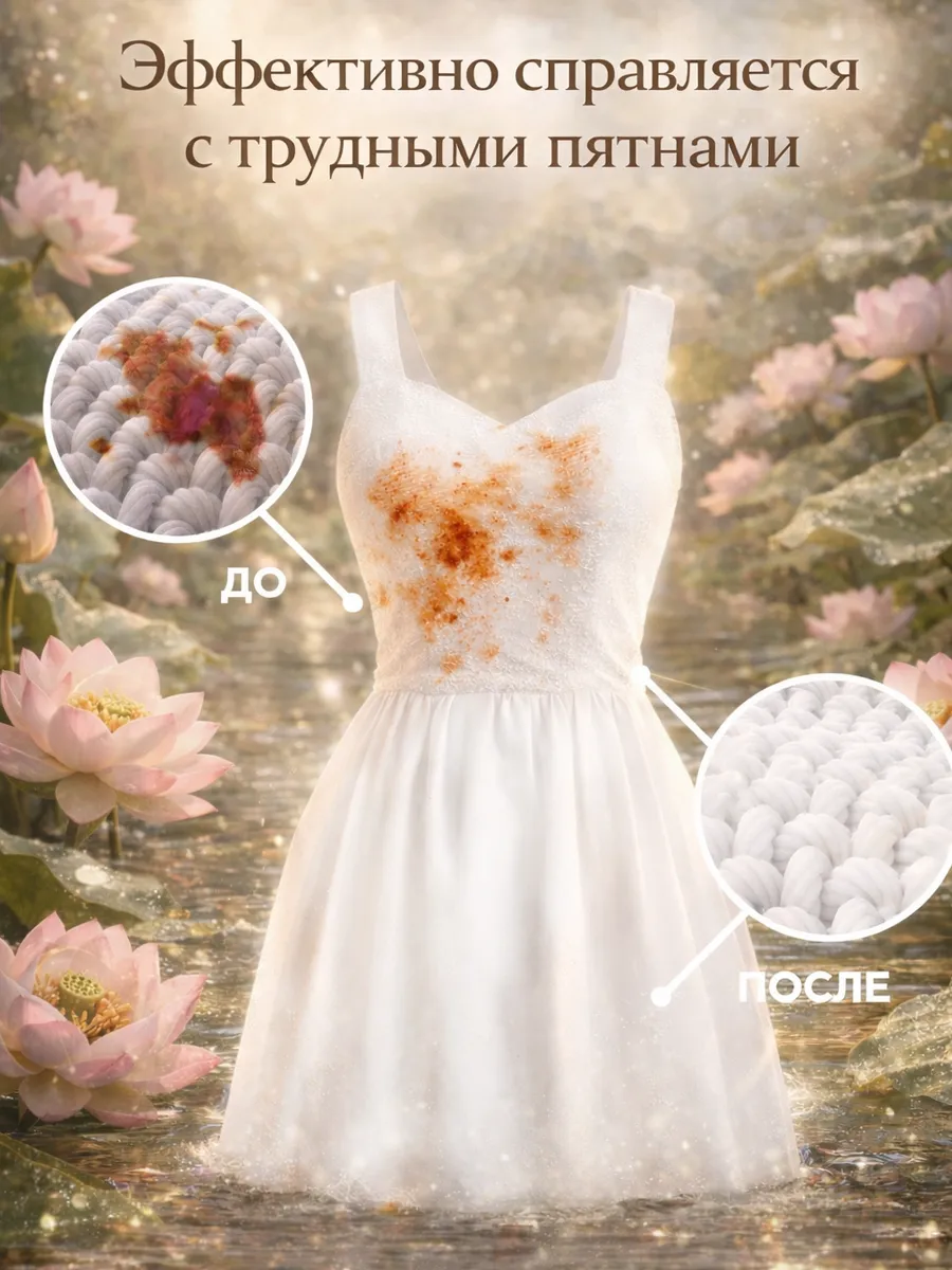 Гель для стирки MARY 5л лотос фото 2