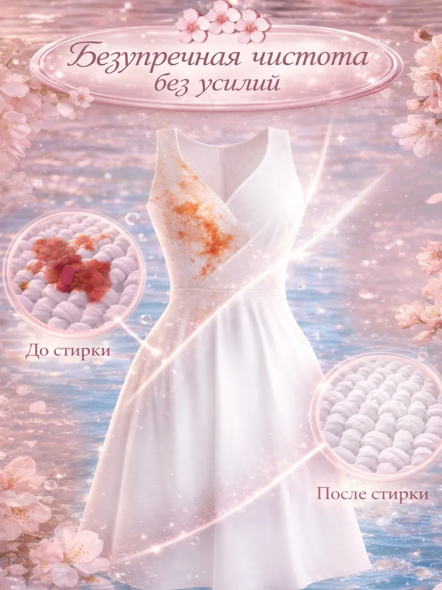 Гель для стирки MARY 5л сакура фото 2