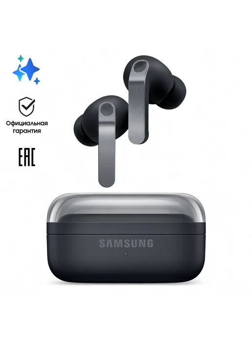 Samsung Беспроводные наушники Galaxy Buds 4 Pro, черный, фото 2