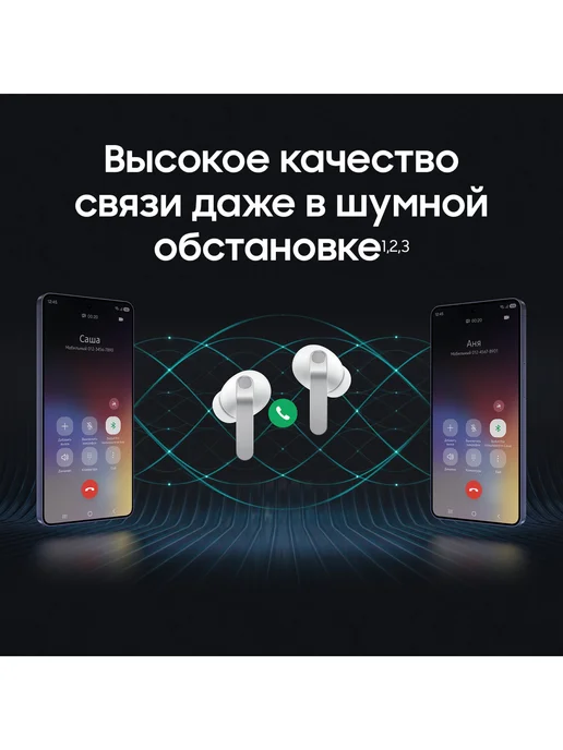 Samsung Беспроводные наушники Galaxy Buds 4 Pro, белый, в упаковке 200 г, фото 5