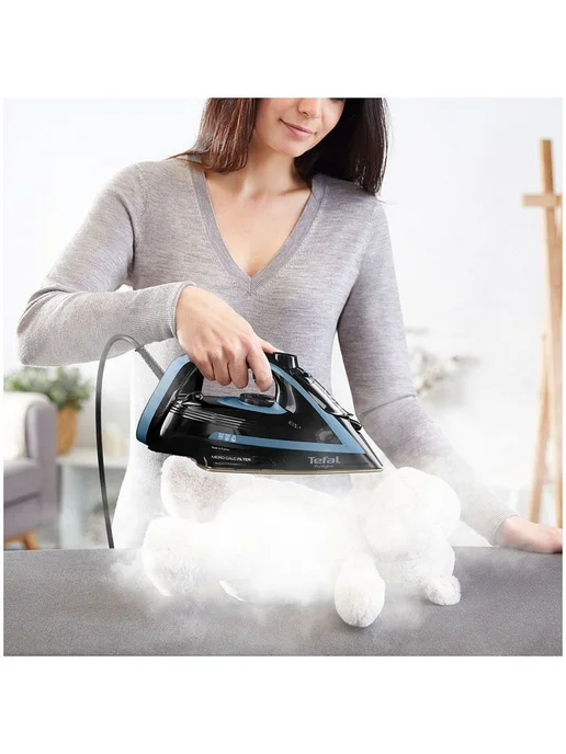 Tefal Утюг Puregliss FV8R67F1, синий, синий, фото 4