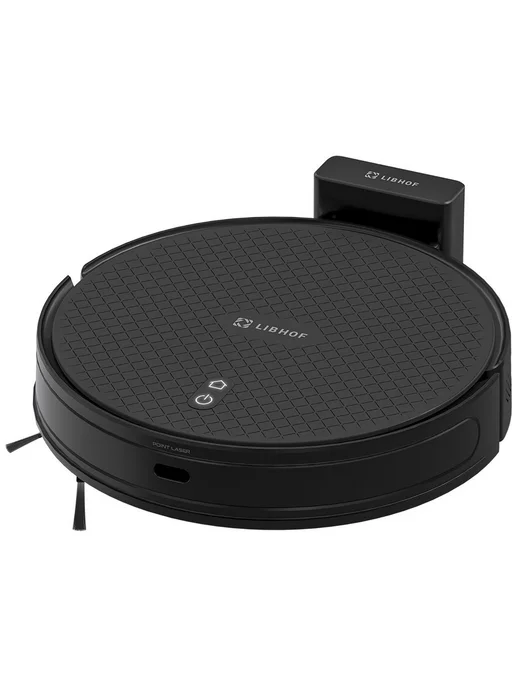 Libhof Робот пылесос с влажной и сухой уборкой VCW-P9633 black, черный, фото 2