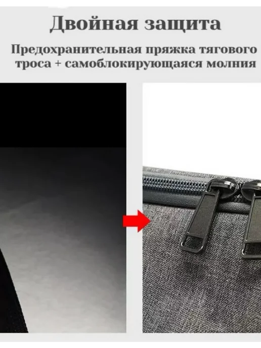 Переноска тележка сумка 2 в 1 на колёсах для кошек и собак, синий, фото 6