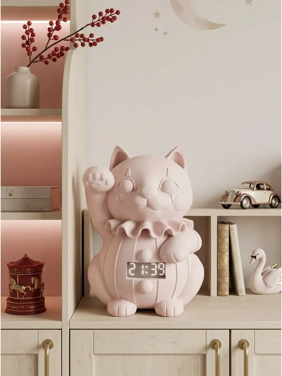 Подставка-статуэтка «Кот-Клоун» для Яндекс Мини 1, 2, 3..... фото 3