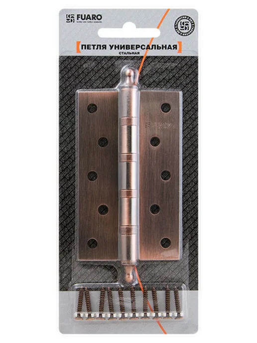FUARO Петля IN5400UA-BL AB (4BB A BL 125x75x2,5), 125x75x2.5, фото 3