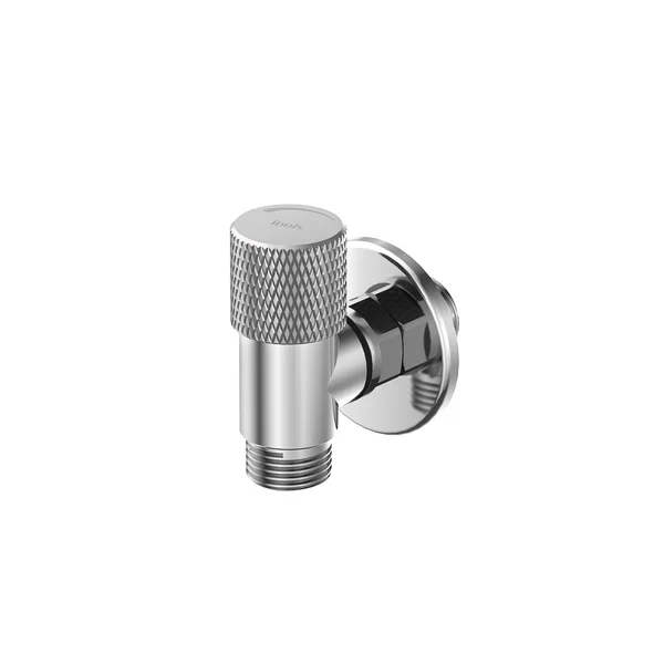 Фото товара на маркетплейсе wildberries Кран угловой с отражателем