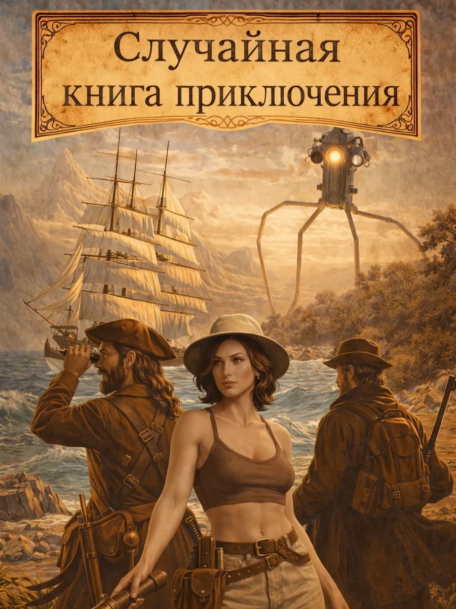 Случайная книга приключения