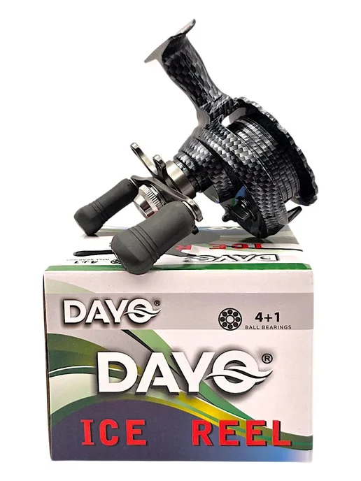 DAYO ICE REEL 64 катушка для зимней рыбалки, черный, фото 5