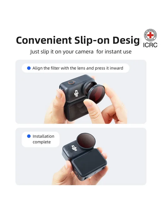 Быстросъемные фильтры для DJI OSMO NANO, HD защитная линза, вариант, фото 4