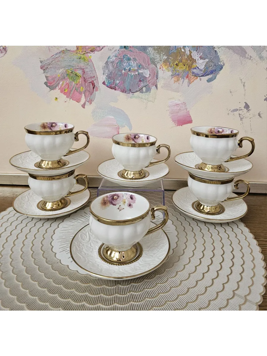 Кофейный сервиз на 6 персон