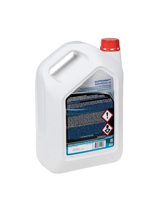 Gazpromneft Антифриз 40 готовая красный 5 кг 2422210173, 5 кг, фото 2