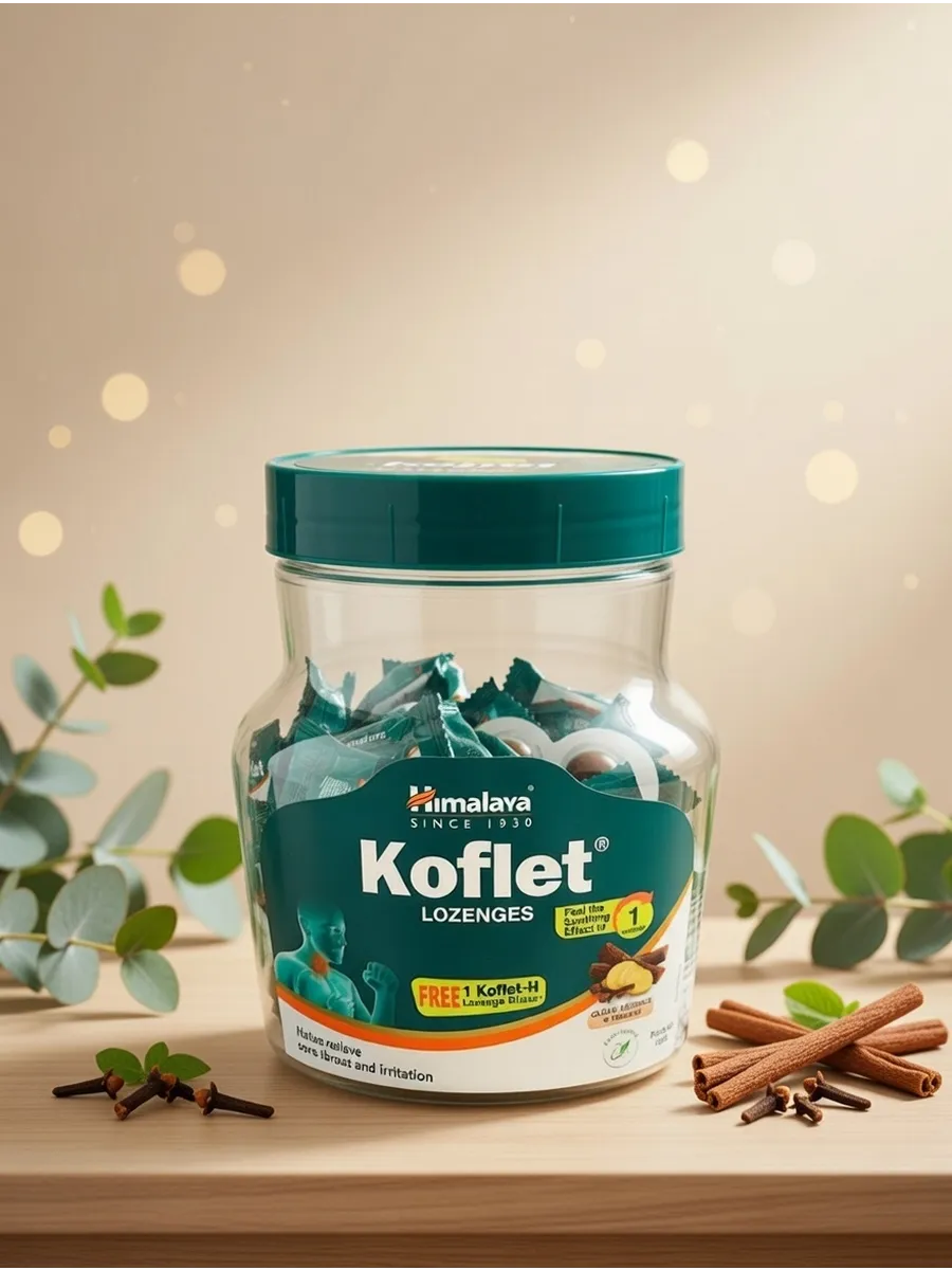 Koflet 100 шт + 1 блистер (6 леденцов) в подарок