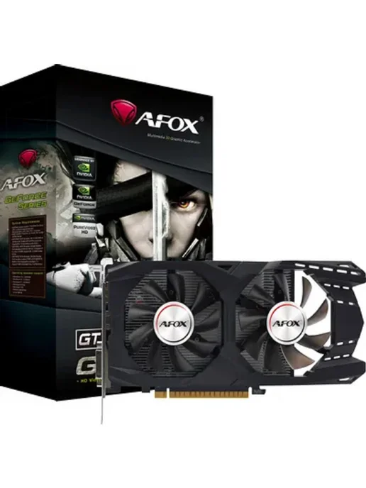 AFOX Видеокарта GTX 1050TI (AF1050TI-4096D5H7-V9) DDR 5 4 ГБ, 4 ГБ, фото 7