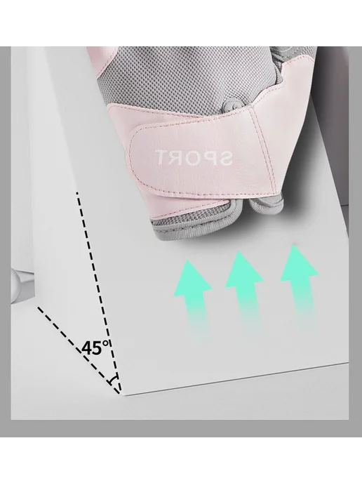Перчатки Розовый M, розовый, фото 21