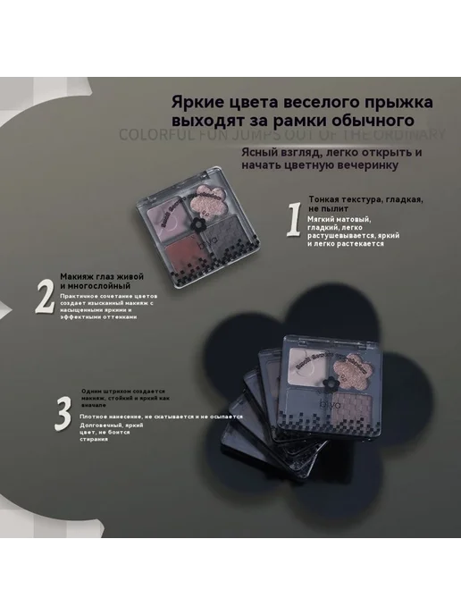 Тени для век Смога Стандарты, вариант, фото 3