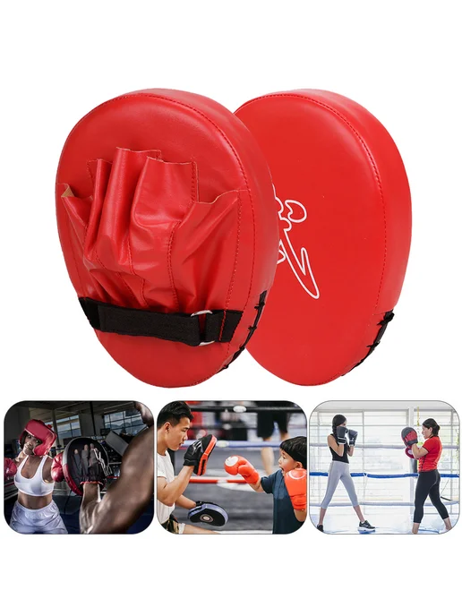 Пуанчер миты PU кожа износостойкие для единоборств, бокс MMA, вариант, фото 2