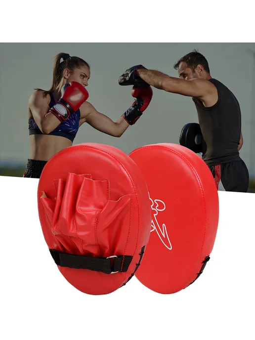 Пуанчер миты PU кожа износостойкие для единоборств, бокс MMA, вариант, фото 7